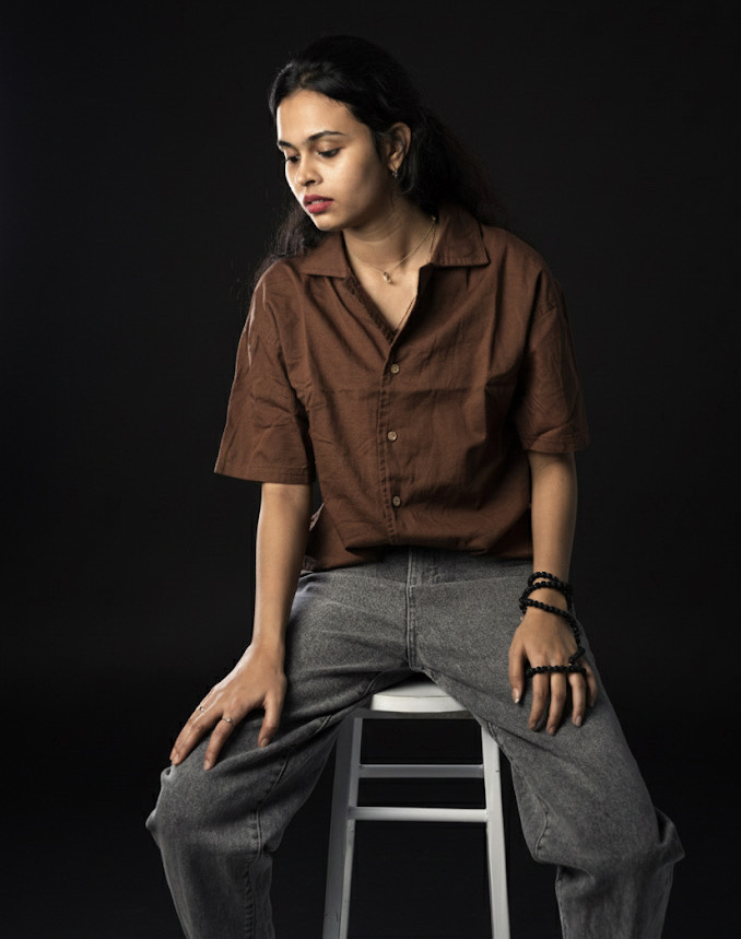 View 4 — Espresso Unisex Oversized Shirt