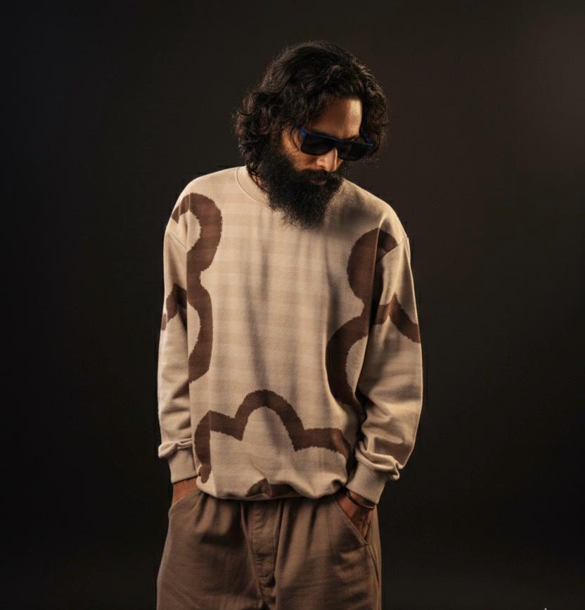 DUD Sandstorm Pulse — heavy 280 GSM oversized fullsleeve — Chennai anti-fashion