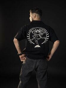 DUD Cosmic Dance Shirt — heavy 280 GSM oversized shirt — Chennai anti-fashion