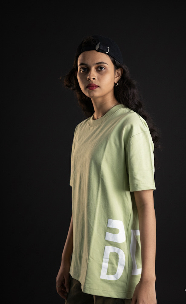DUD Mint Flow Oversized — heavy 280 GSM oversized shortsleeve — Chennai anti-fashion